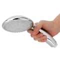 Miniatyrbild 4 av 10: G1/2 Tums Handhållen Automatisk LED Duschhuvud med Rund Design och Sju Färgväxlande Ljus för Badrum