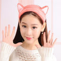 Miniatyrbillede 3 af 5: Cat Ears Pandebånd, Elastisk hårbånd