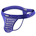 Miniatyrbilde 2 av 4: Menn Truser Sexy G-String Thong Underbukser Truser Undertøy Royal Blue M