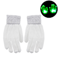 Miniatyrbild 1 av 3: 1 par LED-ljushandskar Halloween julkostym Green