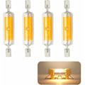 Miniatyrbillede 1 af 5: 4 stk dobbeltendet vandret stik til erstatning af halogenlampe