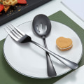 Miniatyrbild 3 av 5: Bestickset Serveringsbit SET -Svart black