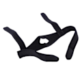 Miniatyrbillede 2 af 4: Justerbar Anti Snore Strap Bælte Sove Stop Snorke Head Strap Black