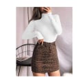 Miniatyrbilde 2 av 4: Kvinners scoop-hals kortermet lange bodysuit jumpsuits 2XL