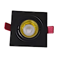 Miniatyrbillede 1 af 3: Led Forsænket Spotlight 7w Firkantet Vandtæt Cob Badeværelse Loft Forsænket Moderne Loft Spot Anti-dug