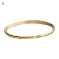 Miniatyrbilde 1 av 5: Kvinner Ring Levende Farge Rust-proof Titanium Stål Kvinner Bryllupsseremoni Glitrende Ring For Kvinne US 7 A
