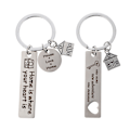 Miniatyrbillede 1 af 3: 4 stk New Home House Warming Gaver Housewarming nøglering gaver til par