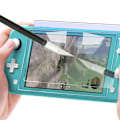 Miniatyrbild 4 av 5: Bärbar förvaringsväska för Switch Lite, 7 i 1 skyddskit inklusive case/skärmskydd i härdat glas/tpu- cover /4 tumgrepp