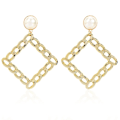 Miniatyrbild 3 av 5: Örhängen Diamond Stud Modesmycken B2270 F10010-4