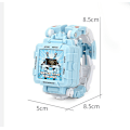 Pikkukuva 3 / 3: Transforming Robot Kids Toy Watch (Blue Game Watch),
