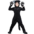 Pikkukuva 1 / 5: Halloween Masquerade Animal Black Cat Performance -asu S