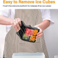 Miniatyrbild 3 av 5: Ice Cube Molds - Stora kuber & set sfäriska form