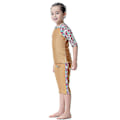 Miniatyrbild 2 av 4: barn Flickor Islamiska Muslimska Badkläder Modest Burkini Arab Baddräkt Strandkläder Camel 9-10 Years