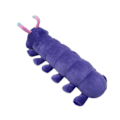 Pikkukuva 2 / 4: bobby ympäröivä aurinkokukka toukka pehmolelu purple worm