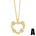 Miniatyrbilde 3 av 5: Halskjede Vintage Zircon Heart Stud motesmykker Ac10408 C
