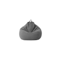Pikkukuva 1 / 3: Lazy Sofa Bag Lepotuoli Cover Kangas Nojatuoli Slipcovers Tuolinpäälliset Ilman Täyteainetta Istuin Pouf Puff Tatami Olohuoneen kalusteet (tummanharmaa, 80 *