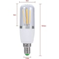 Pikkukuva 4 / 4: Led-polttimo hehkulankaruuvi E14 12 V valoriipus lämmin valkoinen 3 W