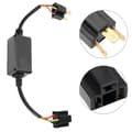 Miniatyrbilde 6 av 8: 2 stk. bil LED-frontlysdekoder Anti-interferens feilfjerner filter radio lyd