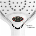 Miniatyrbilde 4 av 5: LED Dusjhode, LED Dusjhode Hånddusj, 3 farger Temperaturkontroll Dusjhode, Led Temperatur Dusjhode, Tem