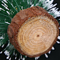 Miniatyrbillede 2 af 3: Led Lights Mini Small Pine Tree Party Decor Julegave Multicolour Light