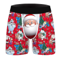 Miniatyrbillede 1 af 3: Christmas Boxershorts Trusser Herre Trunks Undertøj B L