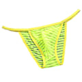 Miniatyrbild 1 av 2: Sexiga byxor för män Nattkläder Se Through Pouch Underkläder Yellow 2XL