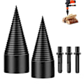 Miniatyrbillede 2 af 5: Runde skaft Impact Wood Splitting Bits 38*100mm