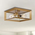 Miniatyrbilde 1 av 5: Innfelt taklampe, antikk retro taklampe for gang, inngang, soverom (uten pære, gull)