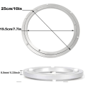 Miniatyrbillede 2 af 5: Lazy Susan, Bord Lazy Susan, Heavy Duty Lazy Susan, Let at installere skridsikre gummifødder, til køkken, stue (10 tommer)