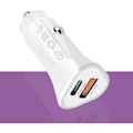 Miniatyrbillede 3 af 3: Dual Port Biloplader, Mini Mobiltelefon Biloplader PD12W PD Biloplader Fuldt kompatibel med Biloplader PD+USB Bil C