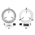 Miniatyrbillede 4 af 5: 144 Led Ring Light Beads Lyskilde Lysende Justerbar Ring Lampe Til Stereo Mikroskop (hvid) Cisea