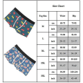 Miniatyrbilde 2 av 2: Menn Bomull Boxershorts Undertøy Trunks Underbukser Orange L