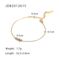 Miniatyrbild 1 av 5: Armband Sample Style Daily Outfit Metallic Element B1424