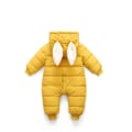 Miniatyrbillede 2 af 5: Jumpsuit Hættedragt Jumpsuit Varm langærmet tegneseriekanin 90cm
