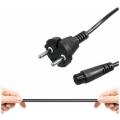 Miniatyrbilde 5 av 5: 54,6V 2A elektrisk scooterlader, litiumionbatterilader, 3-hulls in-line-kontakt, passer til Kugoo M4 elektrisk scooter