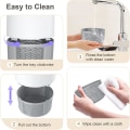 Miniatyrbilde 5 av 5: Mosquito Killer Lamp, Mosquito Killer Light Innendørs Elektrisk Flue Killer, Uv Mosquito Zapper Usb Portable Physical Flue Killer For soveromscamping og Ou