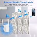 Miniatyrbillede 4 af 5: Wifi Signal Booster 300M Wireless Repeater (hvid)