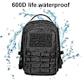 Miniatyrbilde 4 av 5: Molle Multi-function Tactical Tool Bag - Military Edc Bag - Tactical Molle Pouch for camping, fotturer, sykling