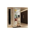 Miniatyrbillede 1 af 3: Home Decoration Acryl Stereo Mirror Branch 3D Wall Sticker (sølv 100*28cm) til hjem og have dekoration