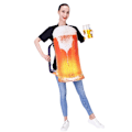 Pikkukuva 2 / 3: Karnevaalin hauska asu Oktoberfestin mekko Aikuisen miehen ja naisen esitysasusteet