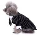 Miniatyrbillede 3 af 5: Kæledyrstøj Hundekostumer, kæledyrskjoler, stribede smokinger, str. S