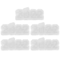 Miniatyrbillede 1 af 3: 5 stk Forme Graduation Charm Forme 2022 Charm Forme 2022 Pendel Form