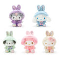 Miniatyrbild 1 av 4: Kawaii Kt Cat Sanrioed Plysch Plysch Doll Hänge Nyckelring Anime Tecknad Mjuk fylld Skolväska Hänge Plysch Prydnad Påsk Leksak Presenter Ns2 Pink 30CM
