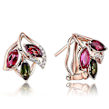 Miniatyrbilde 1 av 5: studs dingle Cubic Zircon smykker Drop øredobber