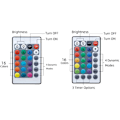 Miniatyrbillede 2 af 5: Dykning LED poollys, dekorative farveskiftende lys, velegnet til akvariebade, vaser, pools, damme, (28 Button Su