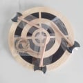 Miniatyrbild 5 av 5: 1 set måltavla i trä med yxor Realistiskt interaktivt familjespel för att kasta tallrik för träpilleksaker Fars dagstillbehör
