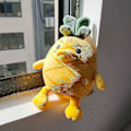 Miniatyrbild 3 av 5: Plushpineapple Lovely Duck , Creative Pineapple Duck Plush