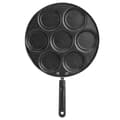 Non-stick stekepanne med 7 hull for perfekte stekte egg og burgere