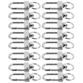 Miniatyrbillede 3 af 4: 20 stk Metal Snap Hooks Swivel Eye Snap Hook Swivel Hook