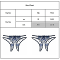 Pikkukuva 2 / 2: Naisten Erotic Sexy Strings Haarattomat G-Strings Alushousut Blue